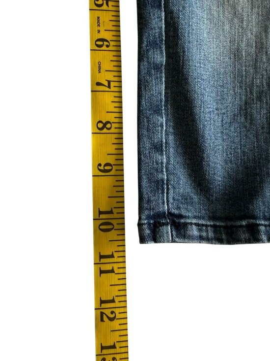 Armani Unisex Jeans 12 Months Distressed Pull-Up Jeans With Logo Waistband - Picture 11 of 11